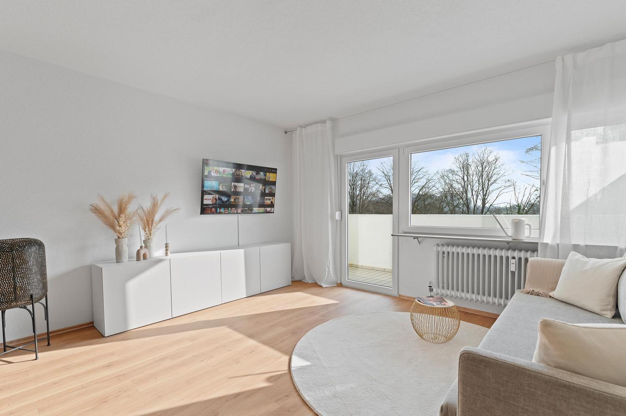 Roomfall Am Kurpark Mit Blick Ins Gruene-Parkplatz-Waschmaschine-Kueche-Wifi บาด รัพเพเนา ภายนอก รูปภาพ